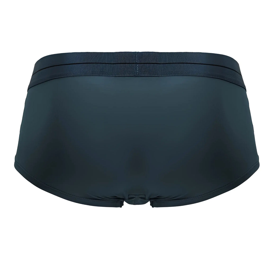 Hawair 41961 microfiber briefs in green with smooth stretchy fabric and elastic waistband for comfortable fit