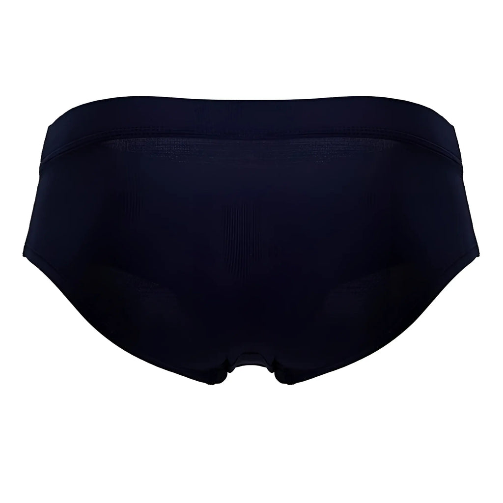 Hawair 42241 microfiber briefs in dark blue featuring seamless design smooth stretchy fabric and contoured fit