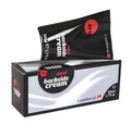 Black tube of era brand hot ero anal backside cream 50ml with red logo and white text shown from the back side