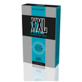 Teal and black rectangular box of hot ero xxl enhancement and massage cream for men 50ml labeled hot