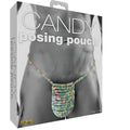 Hott Products candy posing pouch made of linked pastel-hued hard candies for colorful wear