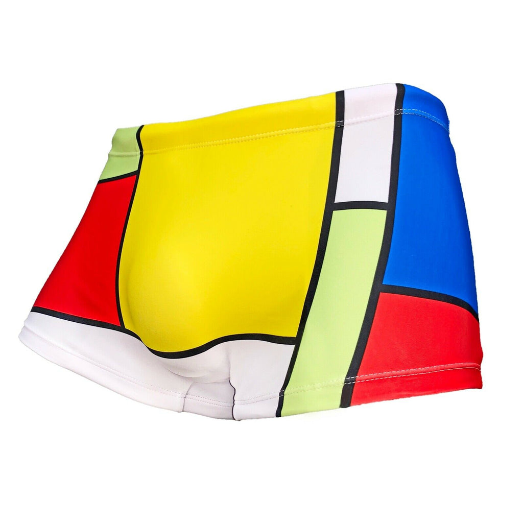 Maris Equi Men's ModRian Square Cut Men's Swimsuit