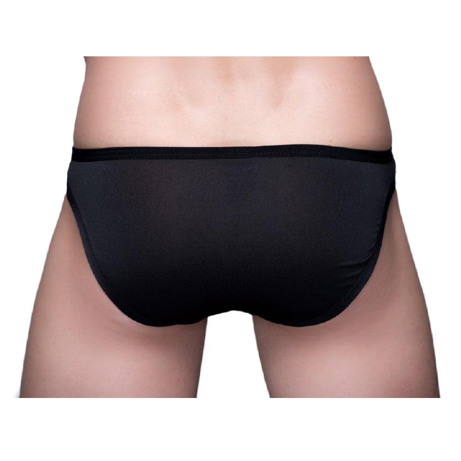 Tartarus Men's Ultra Stretch Cock Out Brief, Bold Underwear