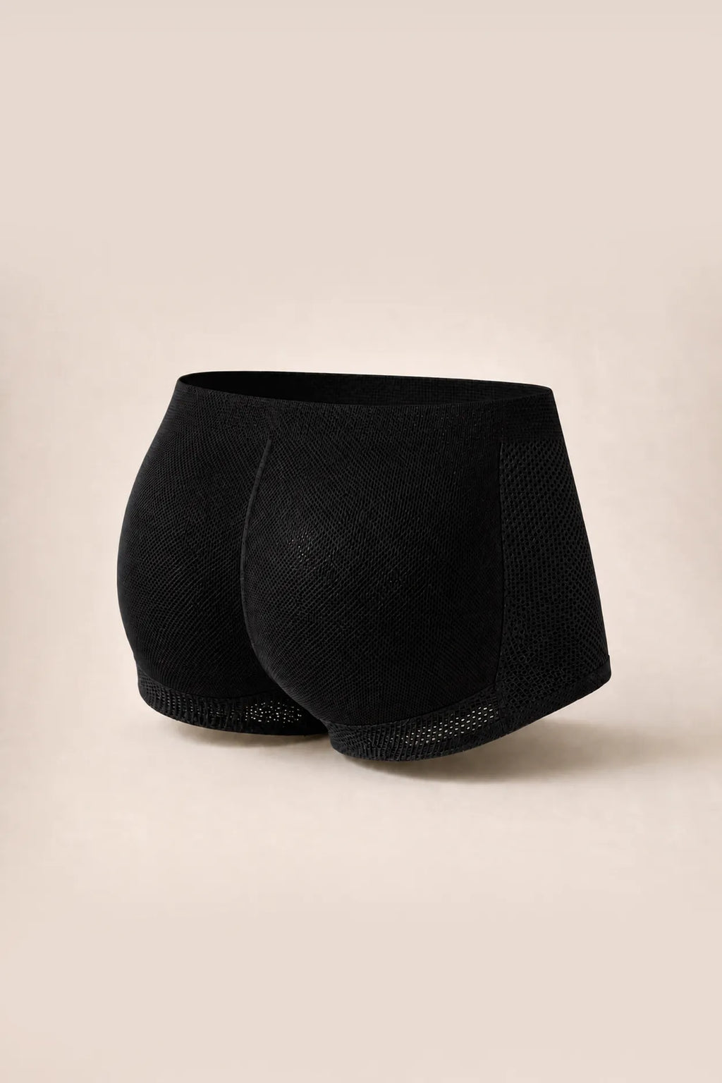 JJ Malibu Men's Padded Butt-Lift Boxers - Noir