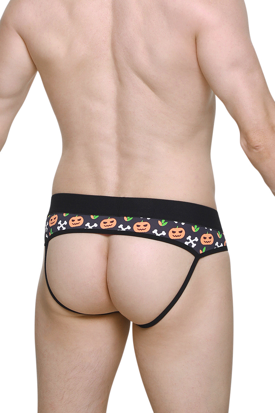 PetitQ Men's Jockstrap Open Halloween