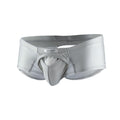 Gray Joe Snyder cheek sexiest menâ€™s underwear with supportive contoured design and perforated mesh lining