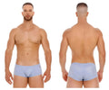 Jor 2069 orion trunks sky blue seamless briefs with subtle textured finish and small logo on left hip