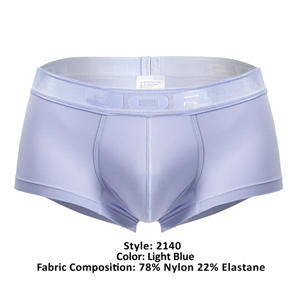 Light blue jor 2140 element trunks made of 78 nylon and 22 elastane with smooth reinforced stitching