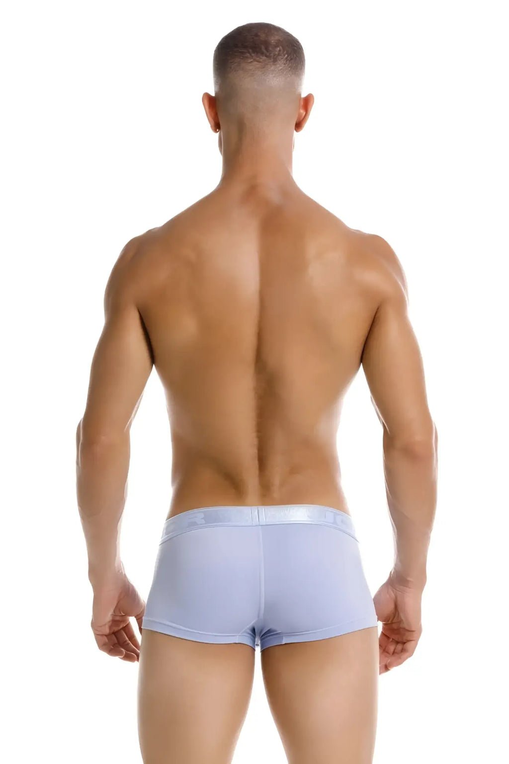 Light blue JOR 2140 element trunks men’s briefs with subtle elastic waistband for comfortable everyday wear