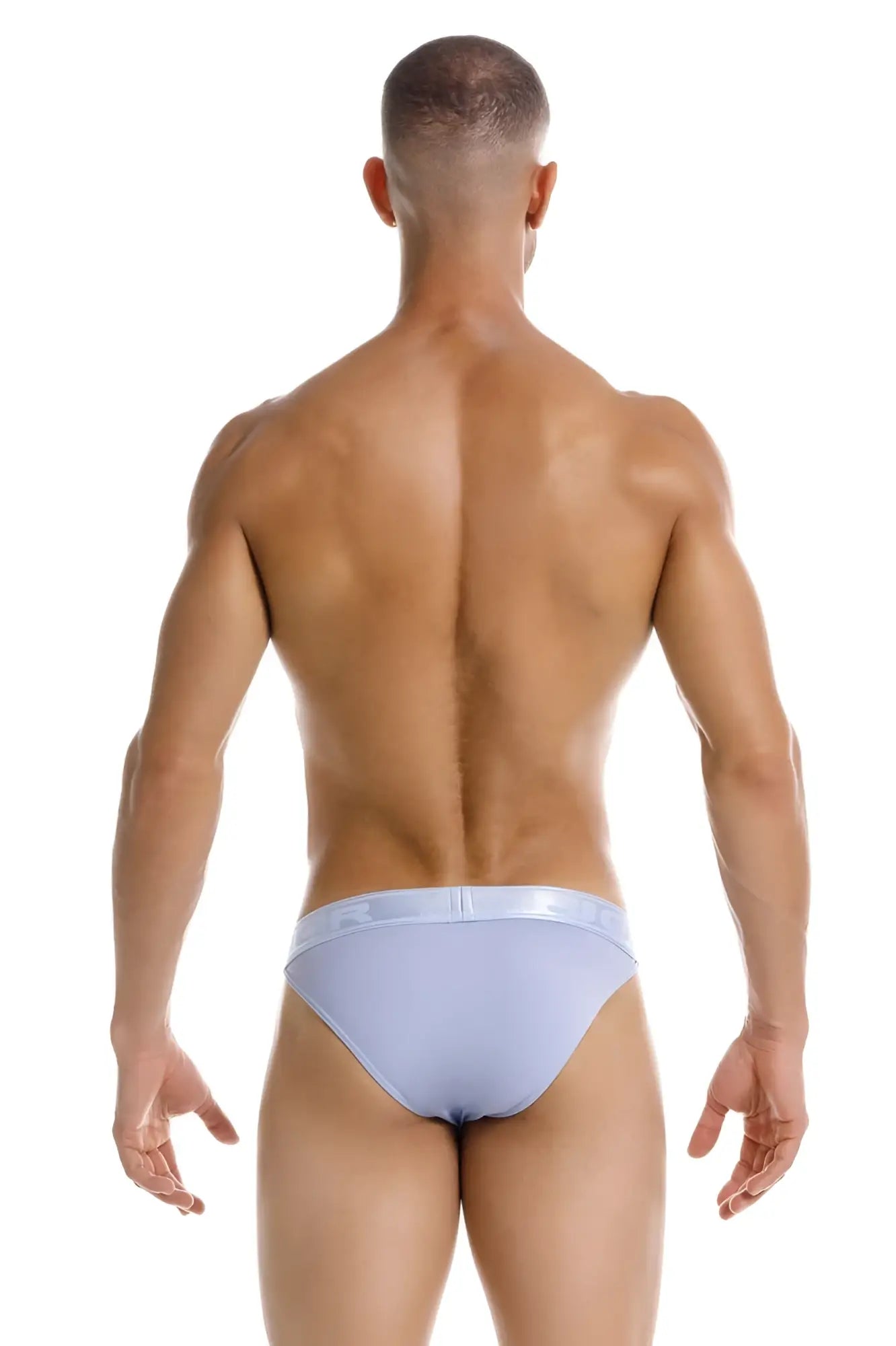 Light blue jor 2142 element bikini briefs with smooth texture and matching elastic waistband for comfortable wear