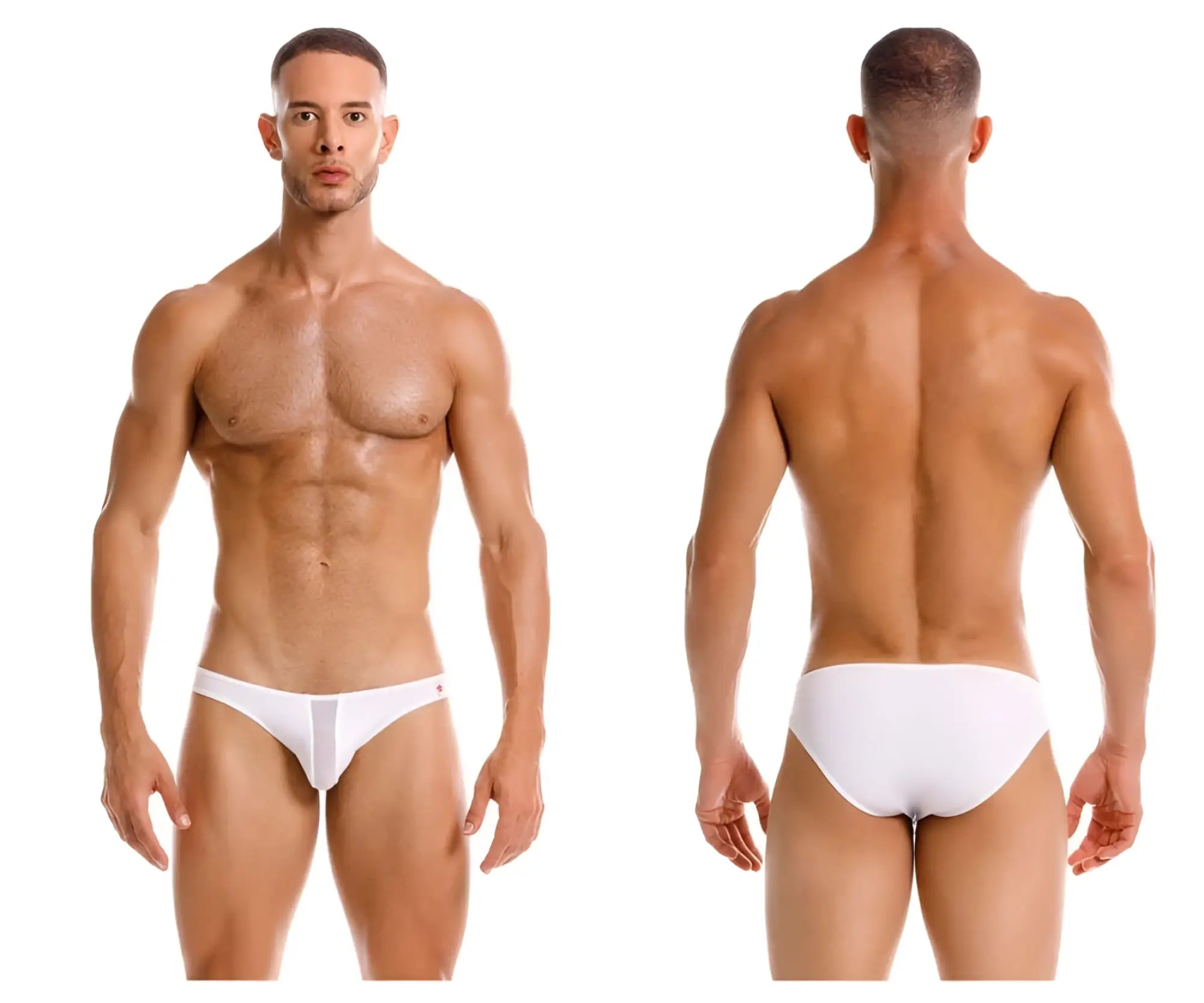 White briefs JOR 2150 Apolo bikini with sleek form-fitting design and smooth fabric in white color