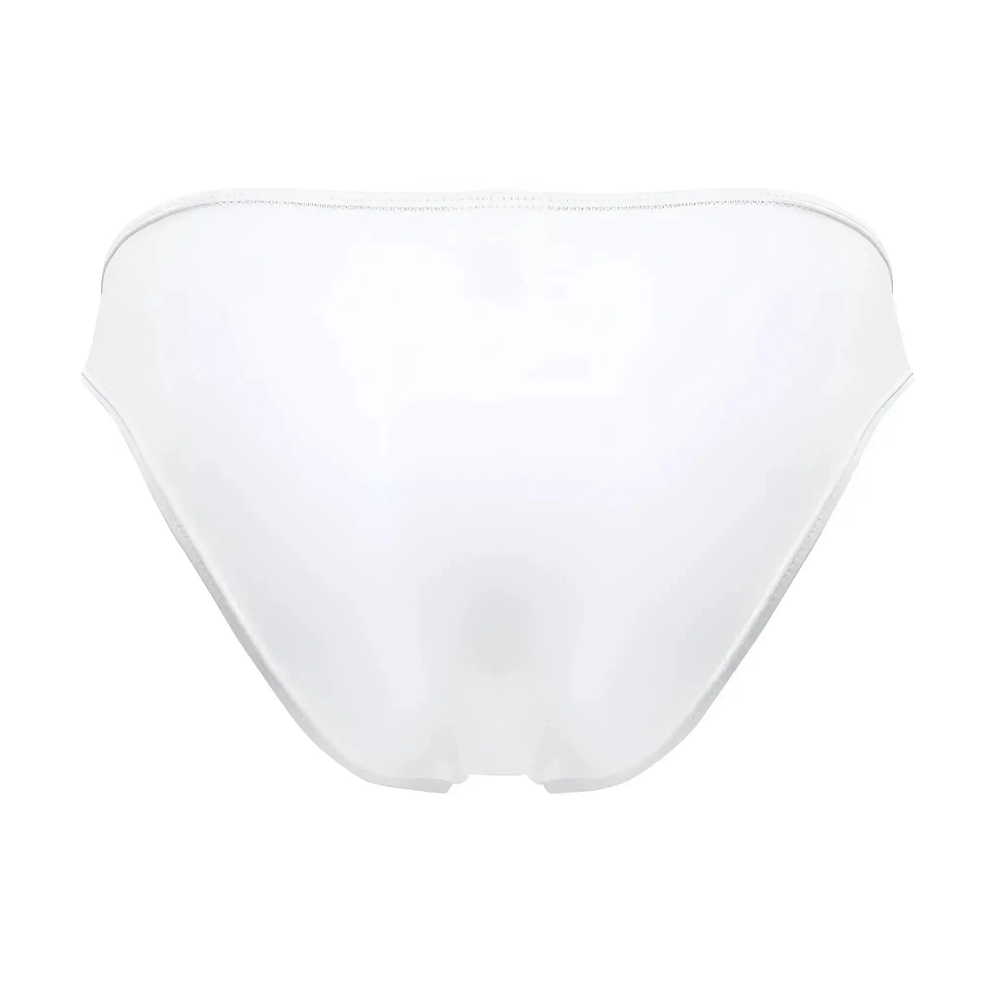 White sheer mesh bikini bottom jor 2152 magnus with smooth translucent fabric and delicate trim edges