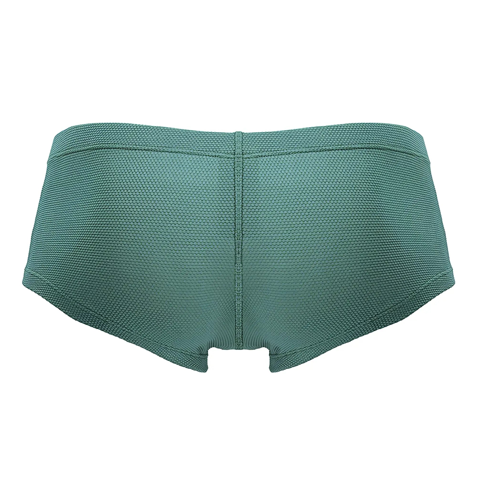 Teal-colored JOR 2166 Nova trunks briefs with textured woven fabric perfect for comfortable everyday wear