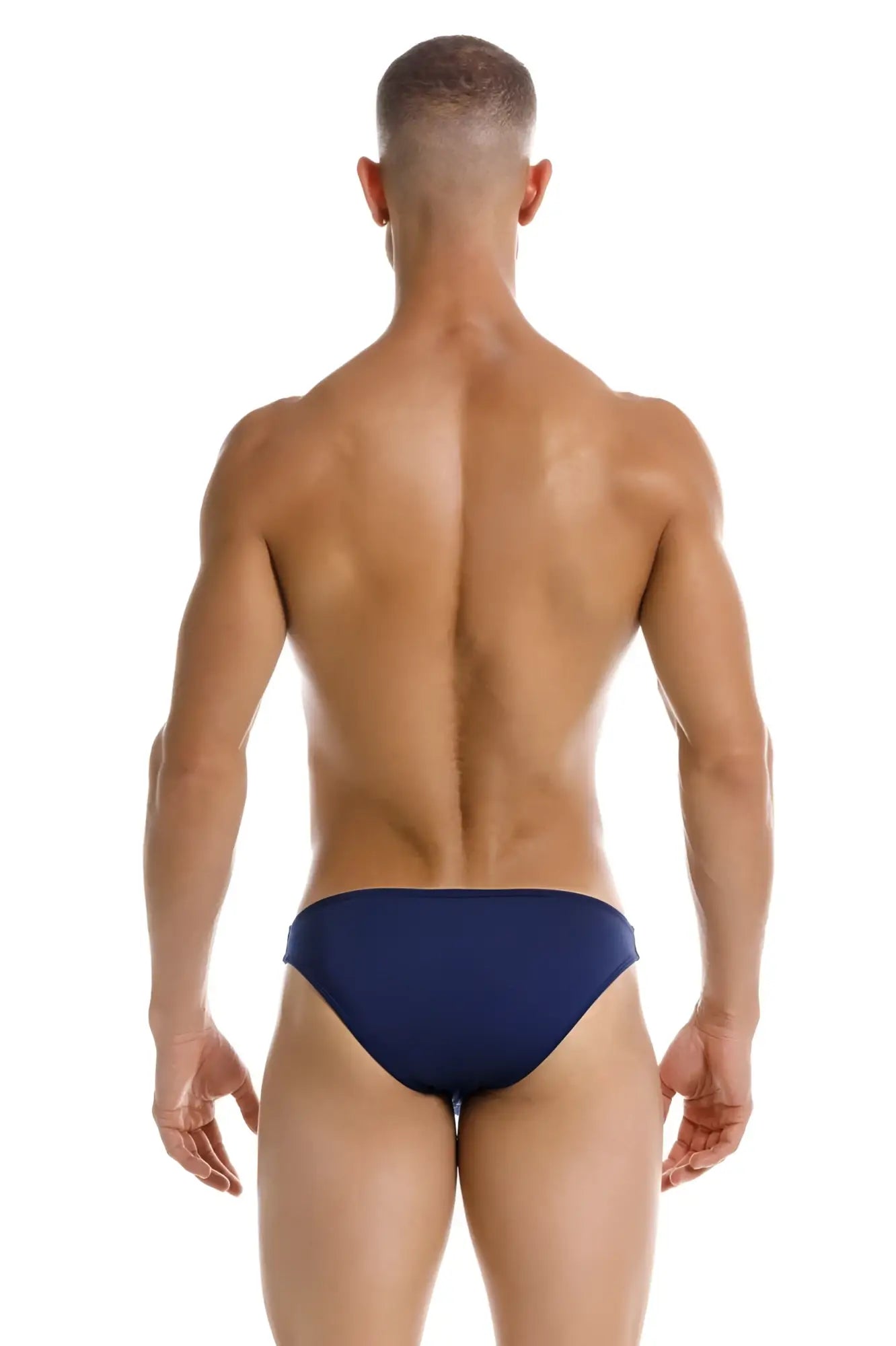 Navy blue JOR 2191 travel swim bikini briefs made of quick-dry material for comfortable beachwear