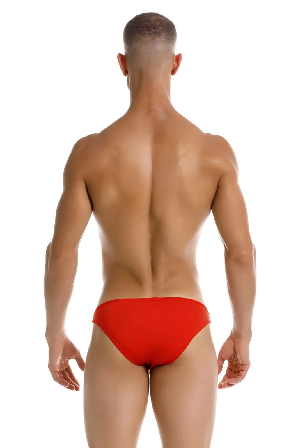 Jor 2191 travel swim bikini in vibrant red with smooth seamless design and form-fitting style for travel use