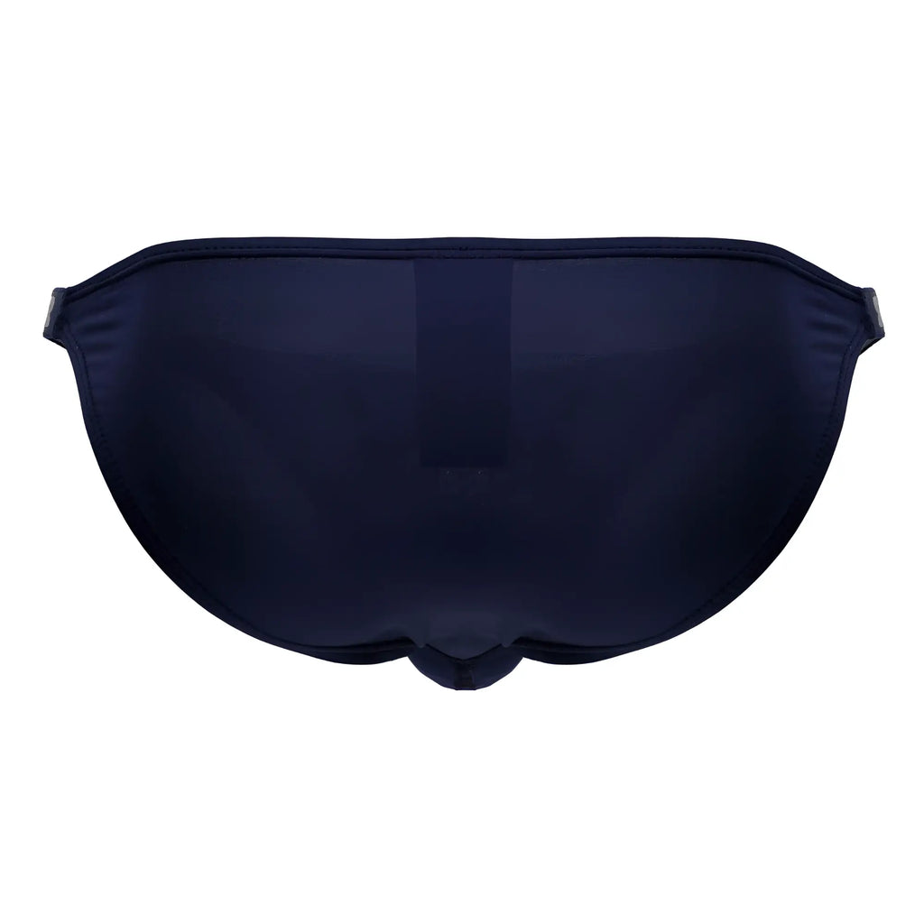 Navy blue silicone eye mask jor 2233 eros bikini color blue with smooth textured surface and subtle seam detailing