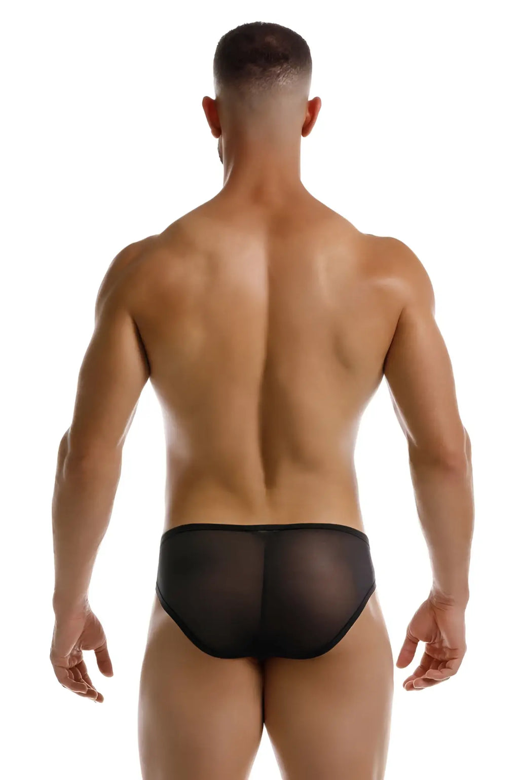Black sheer mesh briefs jor 2241 origin briefs showcasing breathable fabric and sleek design in black color