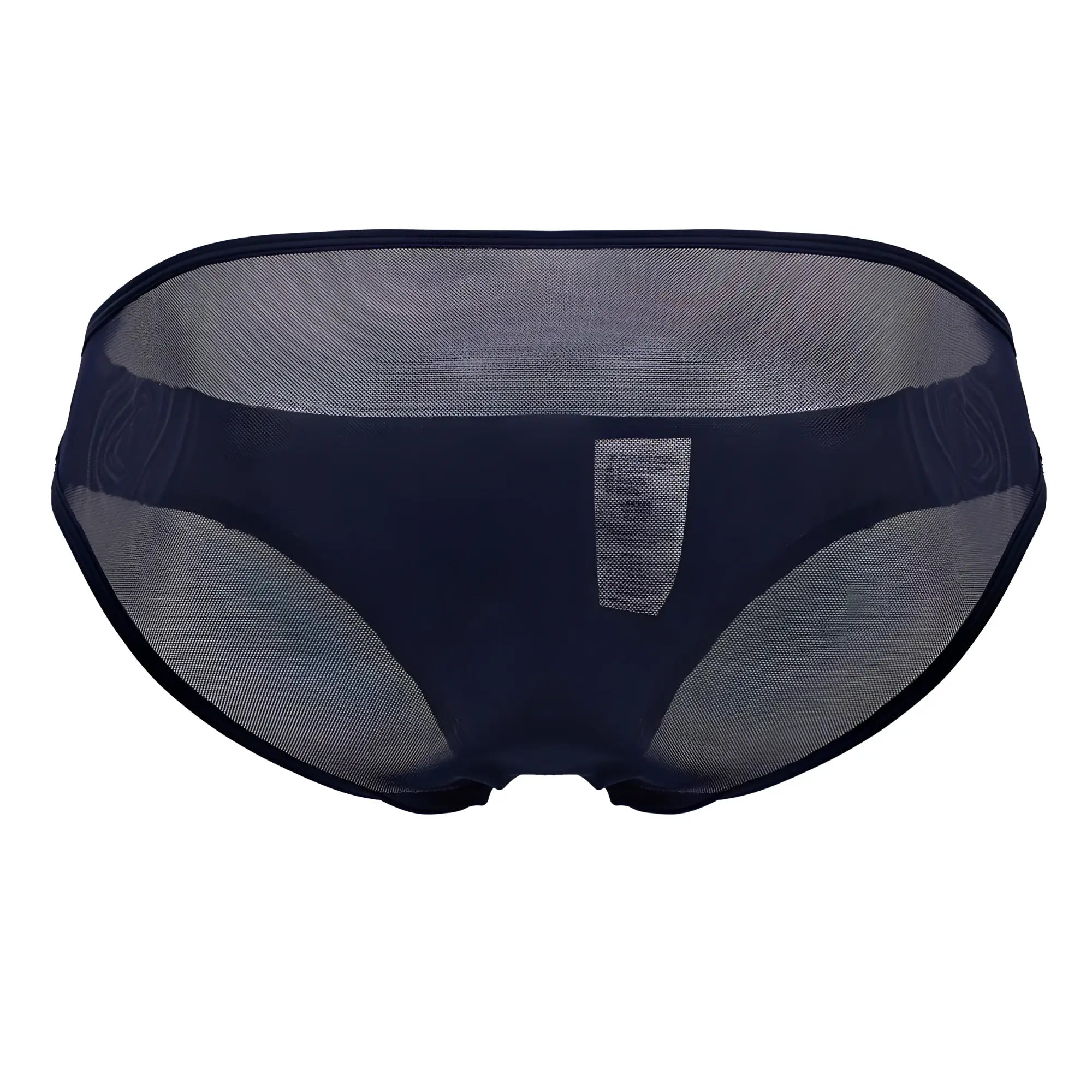 Navy blue jor 2241 origin briefs featuring mesh fabric with a solid waistband for comfortable everyday wear