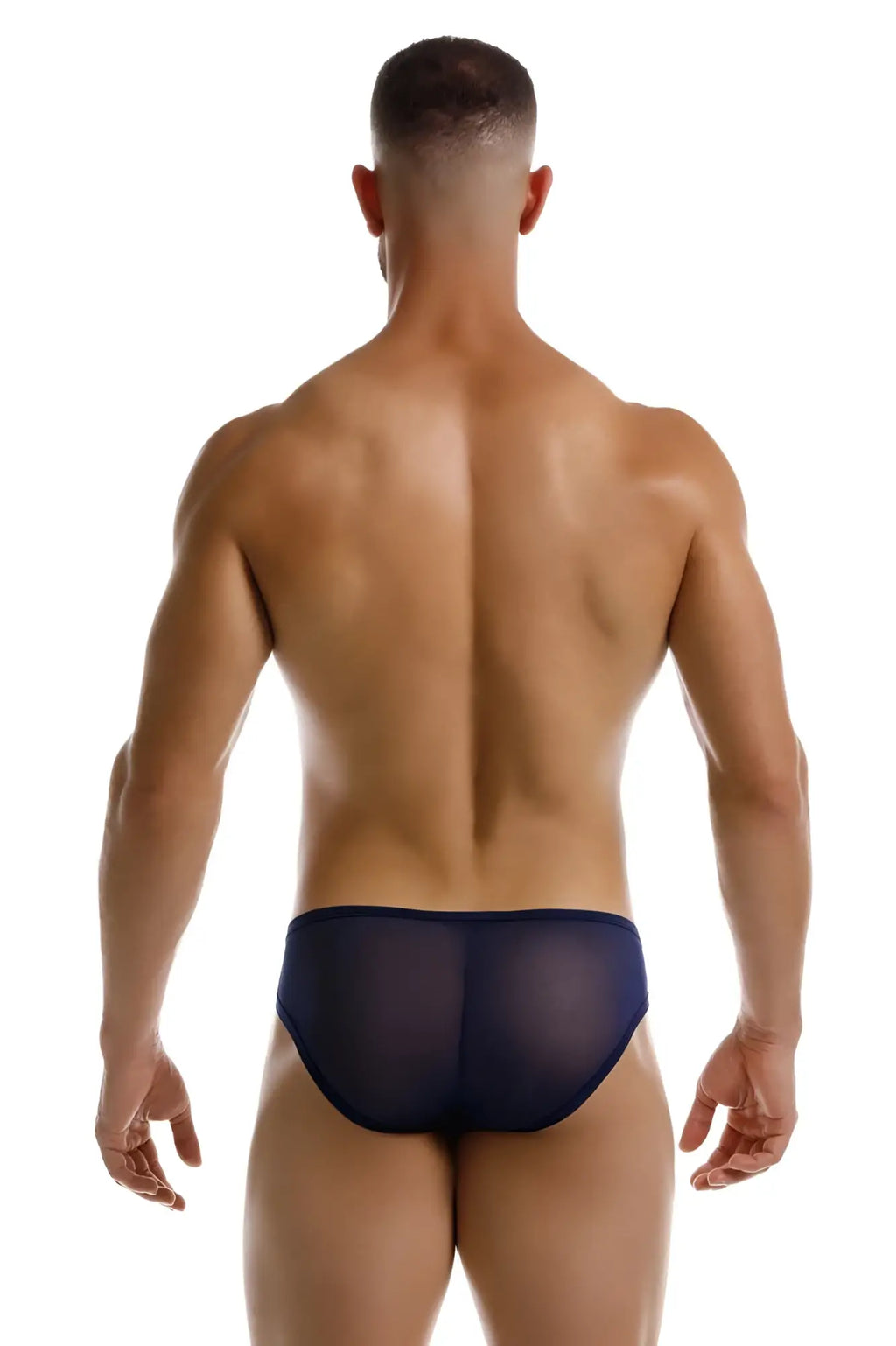Navy blue sheer mesh JOR 2241 Origin briefs showcasing lightweight breathable fabric for comfortable wear
