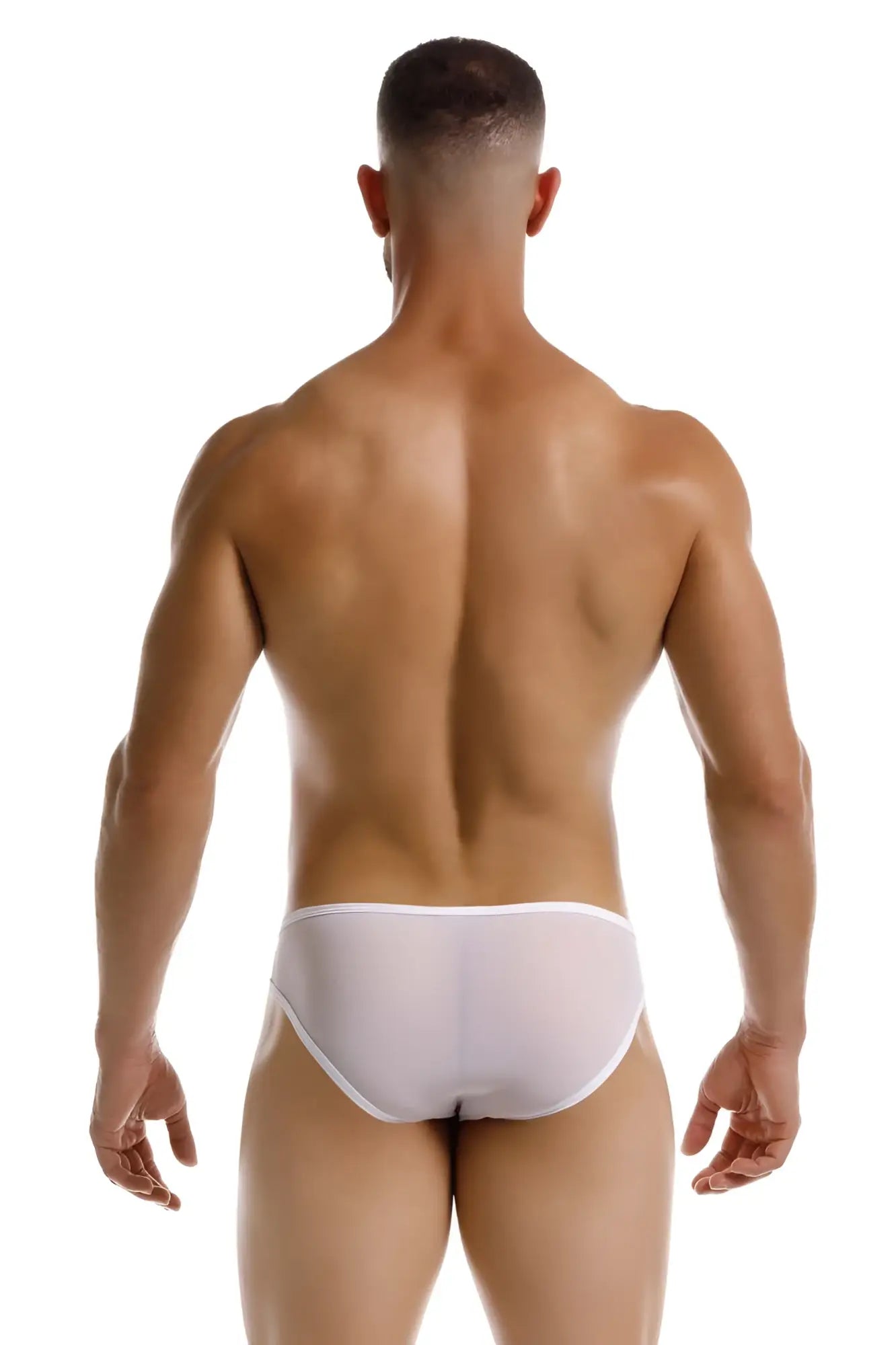 White jor 2241 origin briefs seamless form-fitting briefs in white for comfortable everyday wear