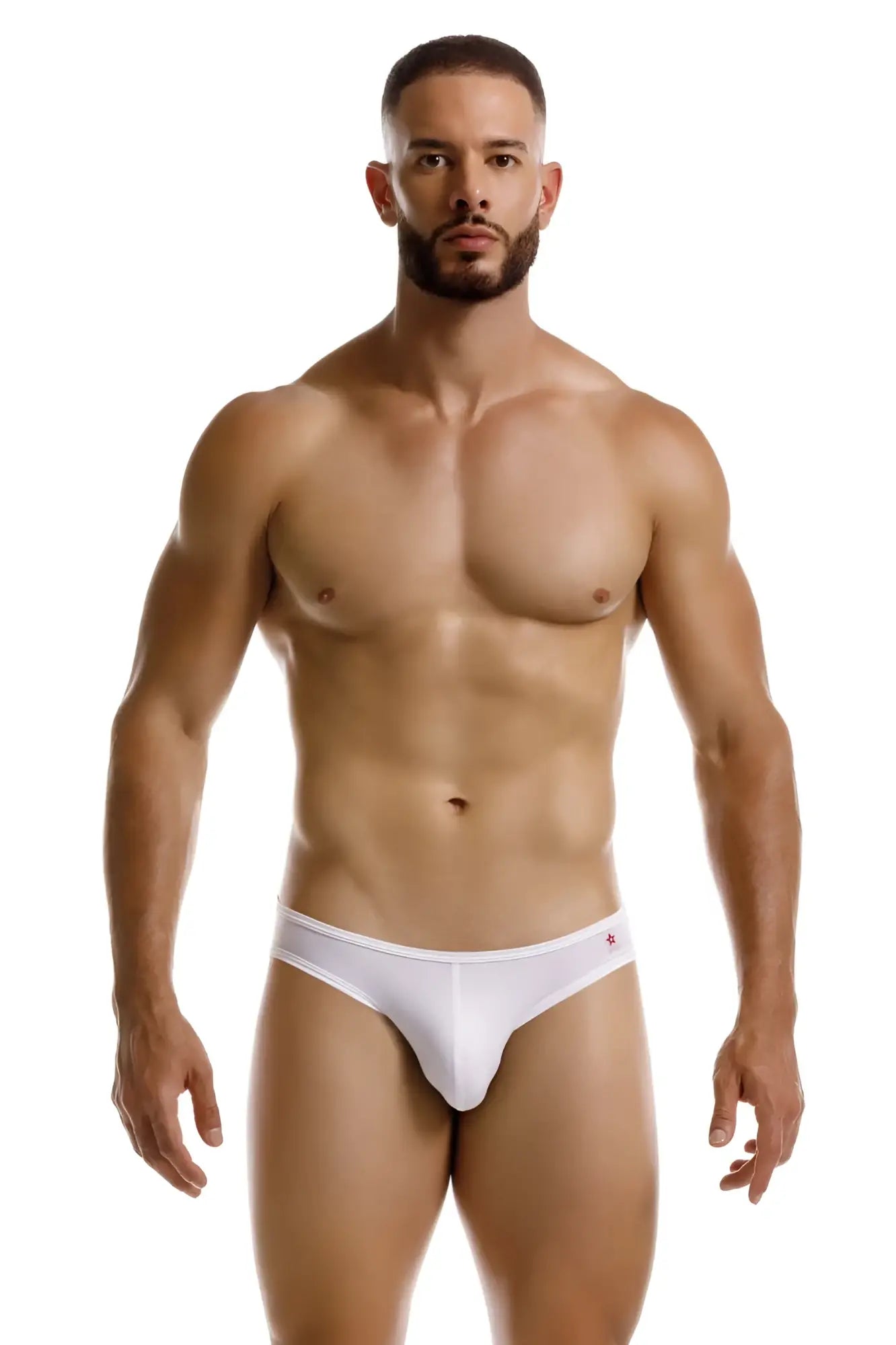White jor 2242 origin thongs with a subtle logo on the waistband made of soft breathable fabric for everyday wear