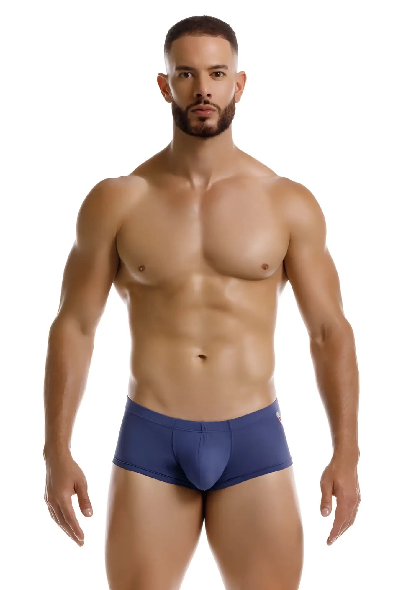 Men’s navy blue JOR 2246 Cosmo trunks briefs with smooth form-fitting design made for comfort and support