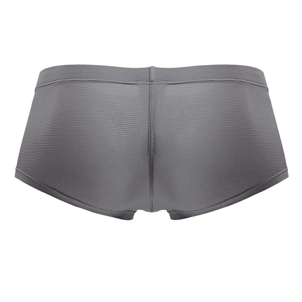 Jor 2246 cosmo trunks gray seamless gray briefs with ribbed textured fabric and comfortable fit