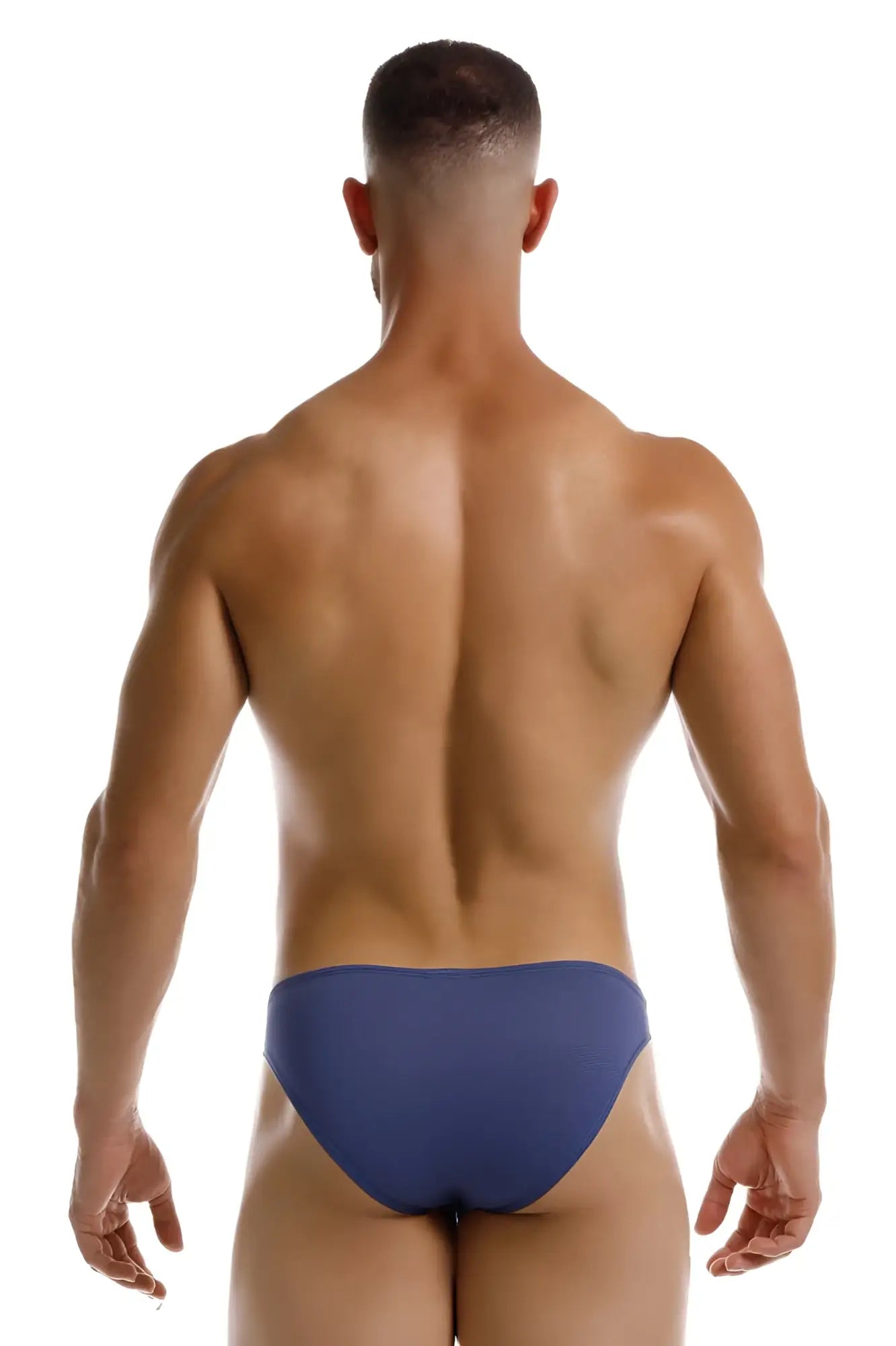 Blue briefs jor 2247 cosmo bikini in soft blue fabric showing front design for comfortable everyday wear
