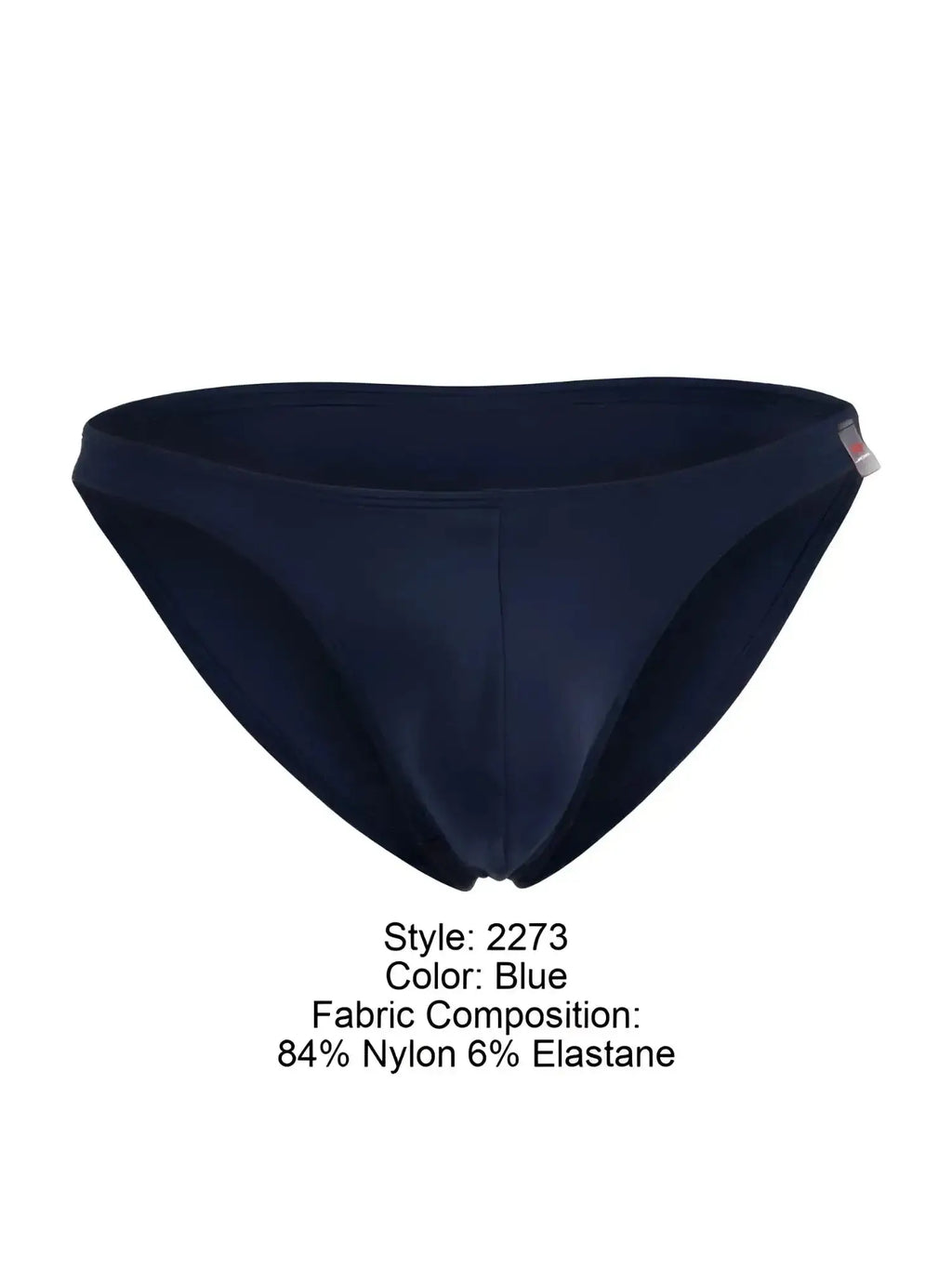 Front view of the JOR 2273 Travel Swim Bikini in blue.