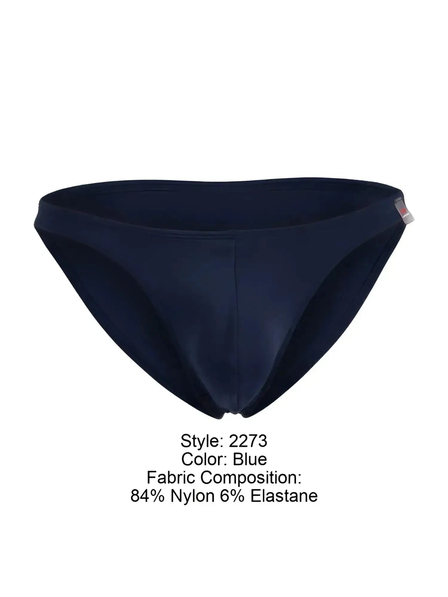 Front view of the JOR 2273 Travel Swim Bikini in blue.
