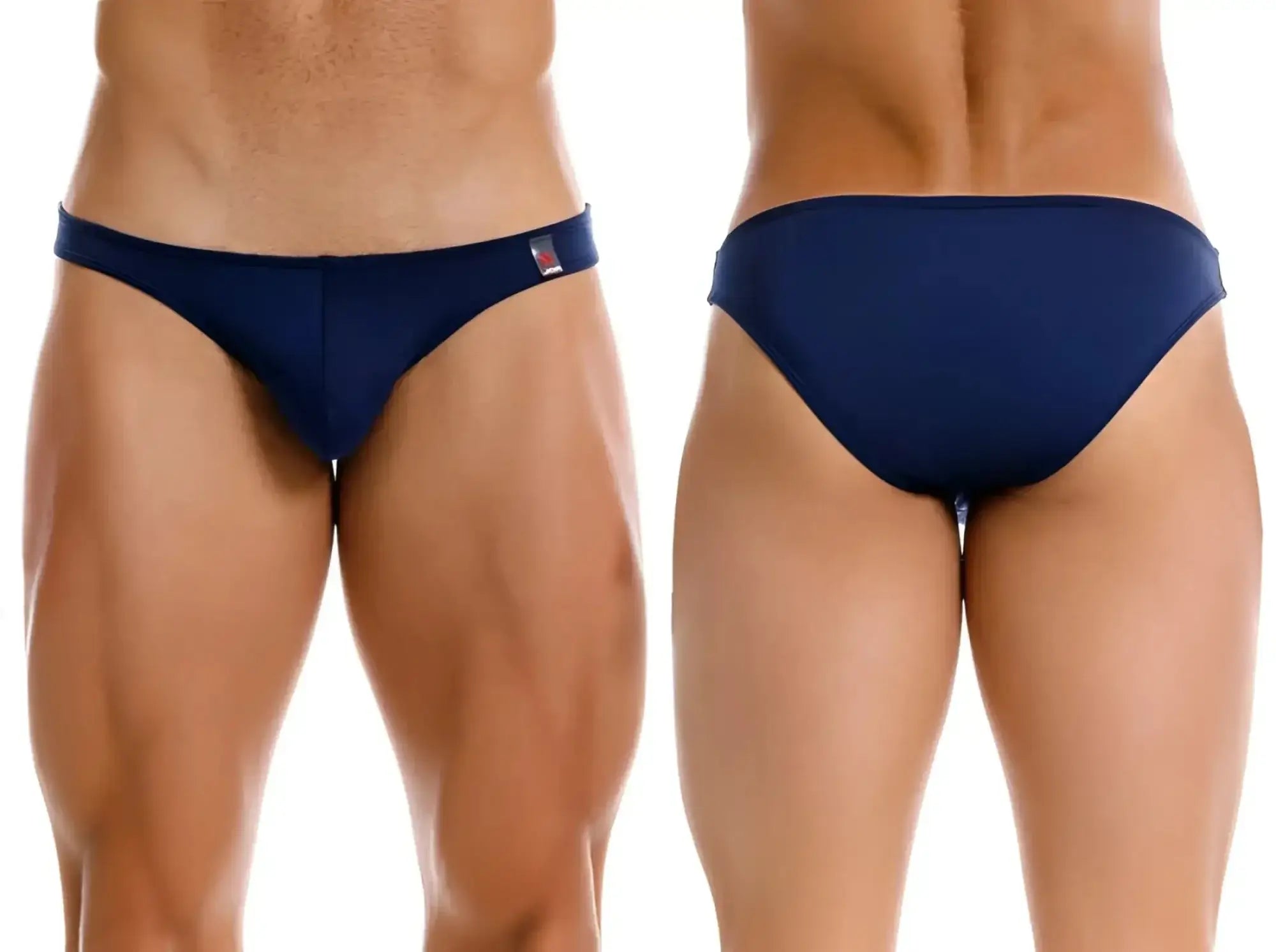 Front and back view of the blue JOR 2273 Travel Swim Bikini.