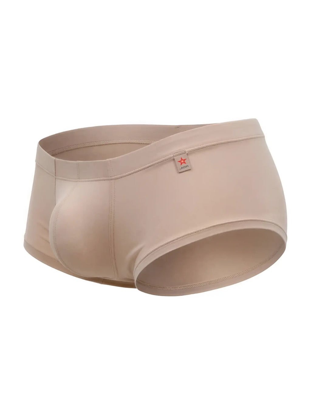 JOR 2347 Invisible Trunks in beige, front view of men's underwear on a plain white background.