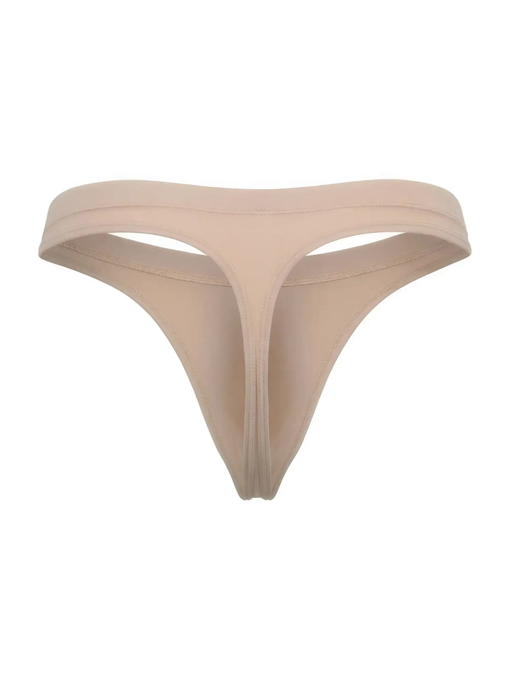 Front view of JOR 2349 Invisible beige thong underwear.