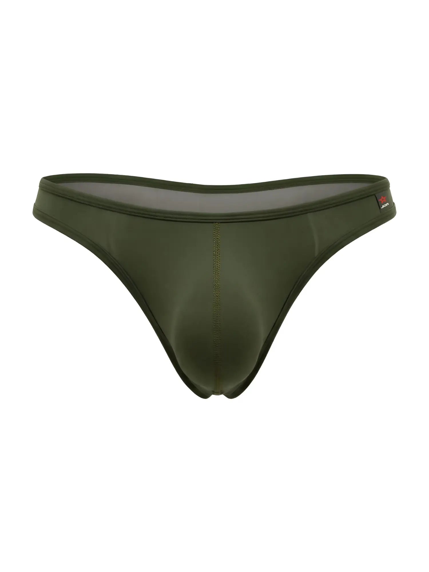 Front view of the JOR 2354 Origin Thong in green.