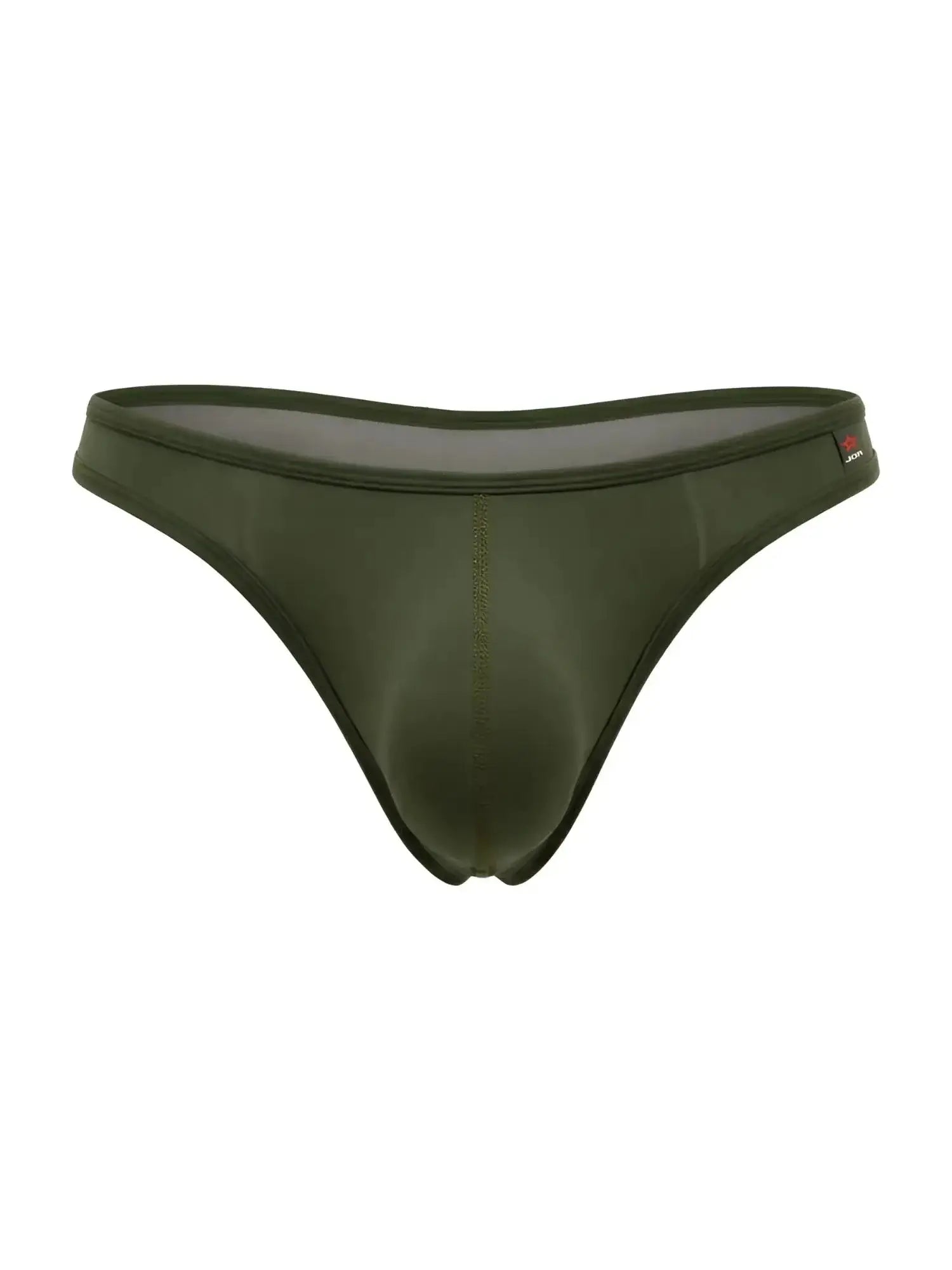Front view of the JOR 2354 Origin Thong in green.
