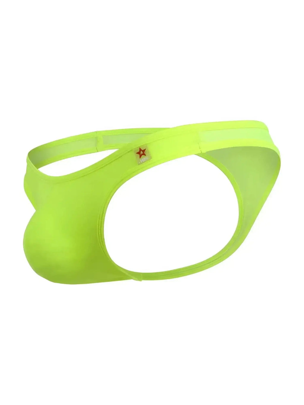 Product view of JOR 2354 Origin thongs in neon green.