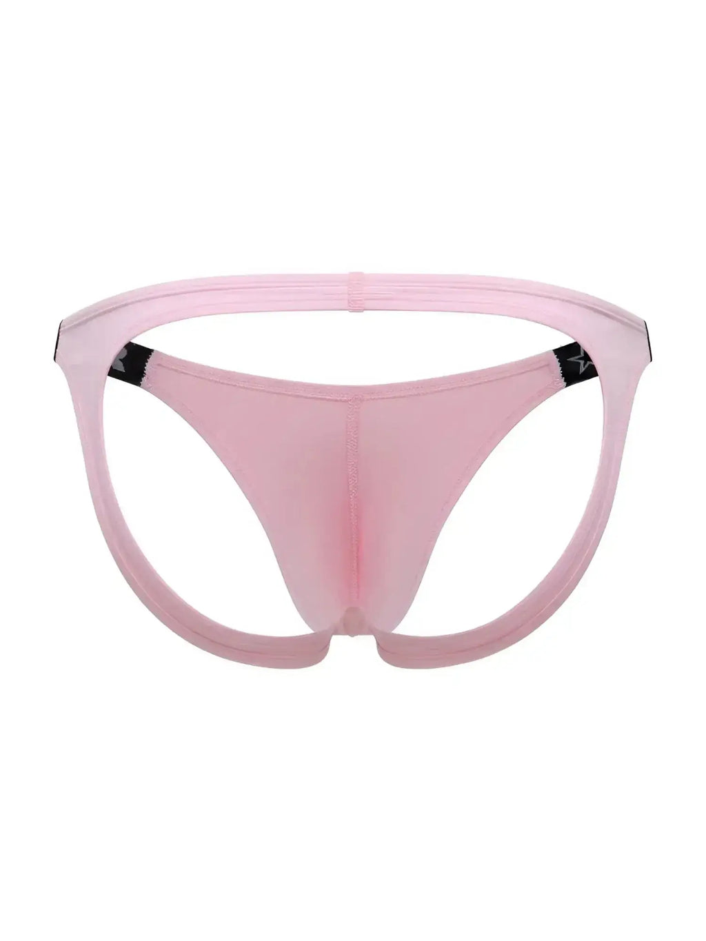 JOR 2356 Eros jockstrap in pink, back view.