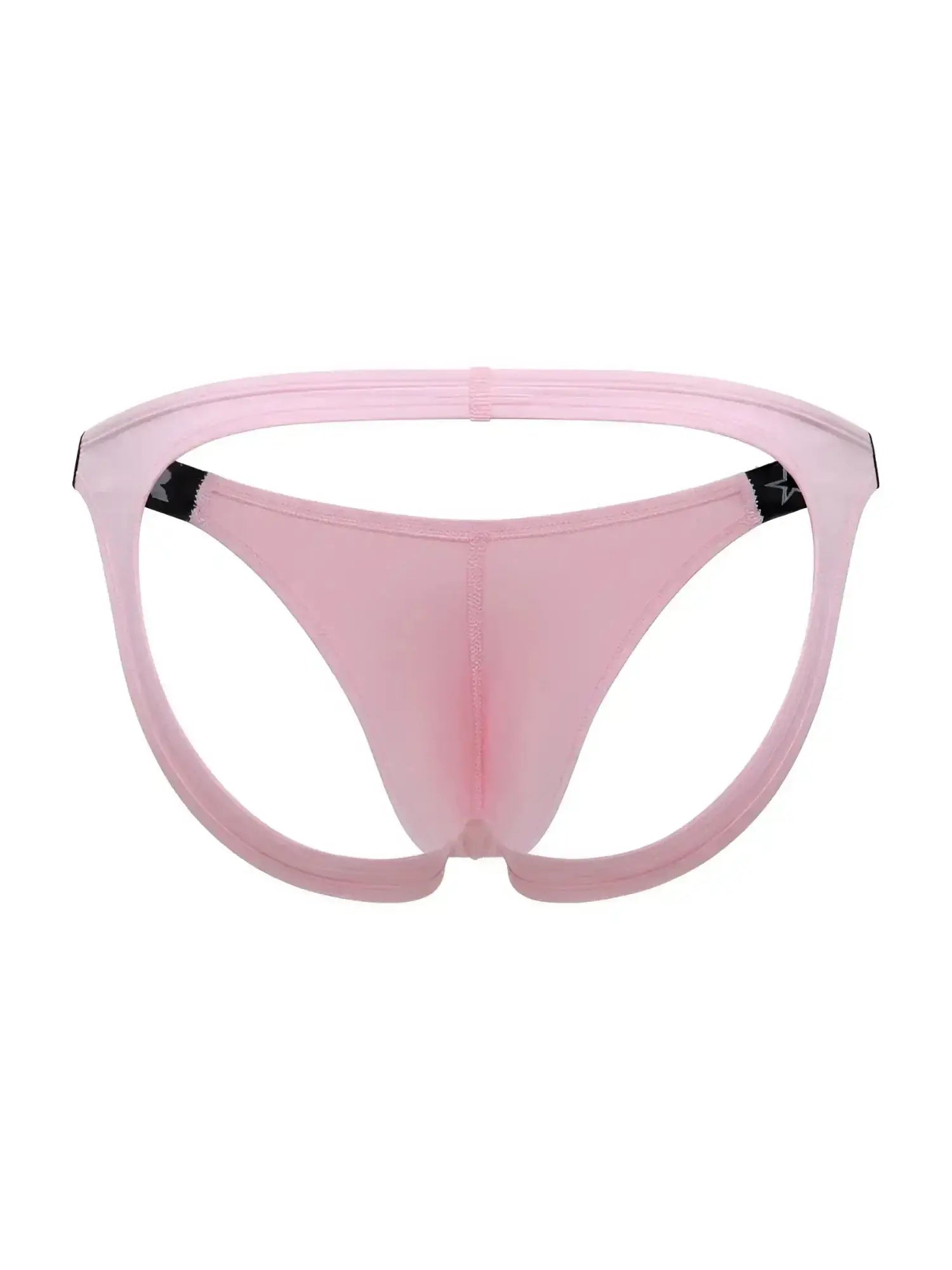JOR 2356 Eros jockstrap in pink, back view.