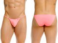 JOR 2358 Axel Bikini in Candy color, front and back view of men's underwear.