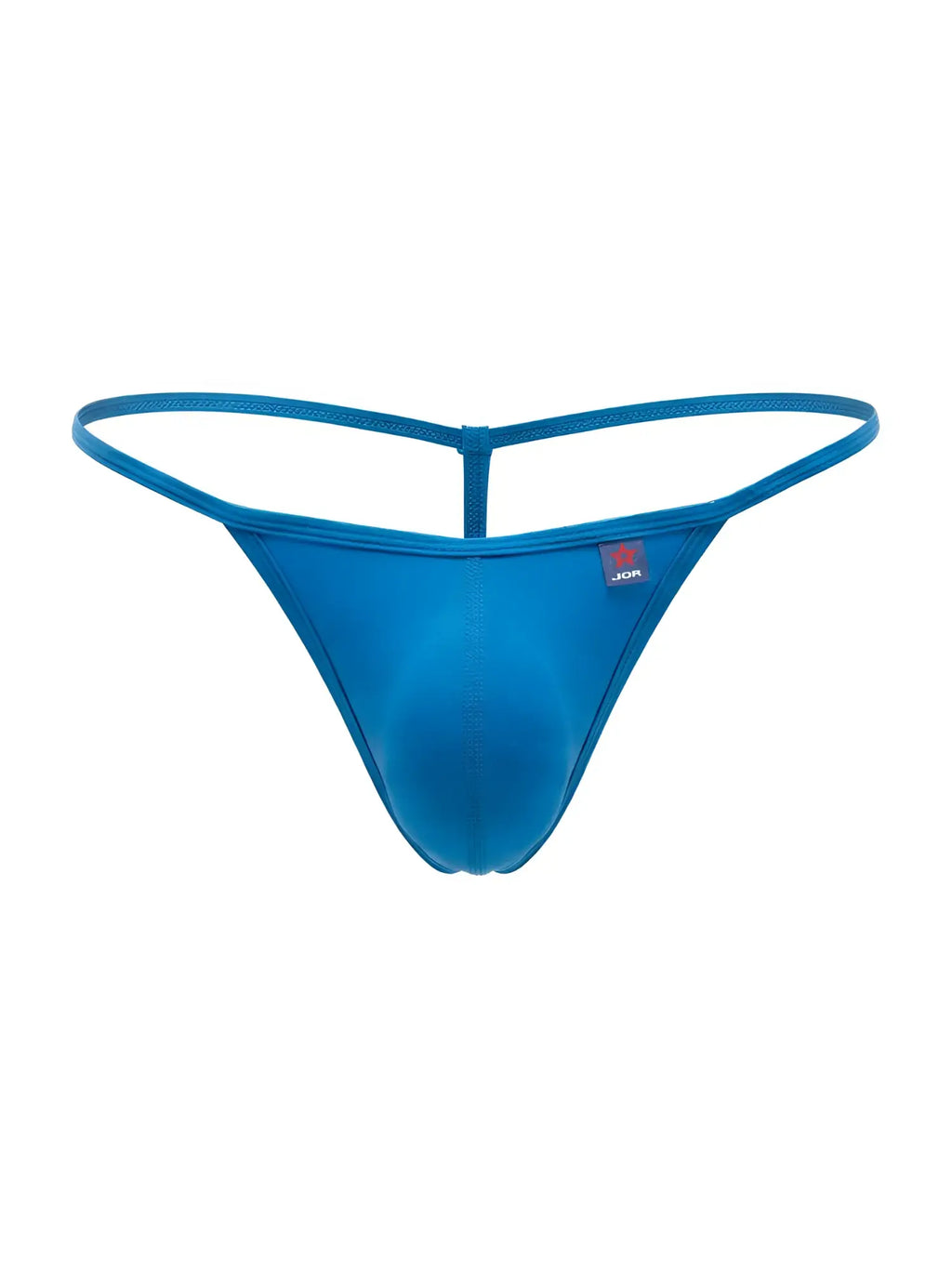 Front view of the JOR 2359 Axel G-string in turquoise.