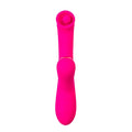 Vibrant pink silicone jos jos rolli stimulating ball vibrator with rounded head and ergonomic handle for clitoral stimulation