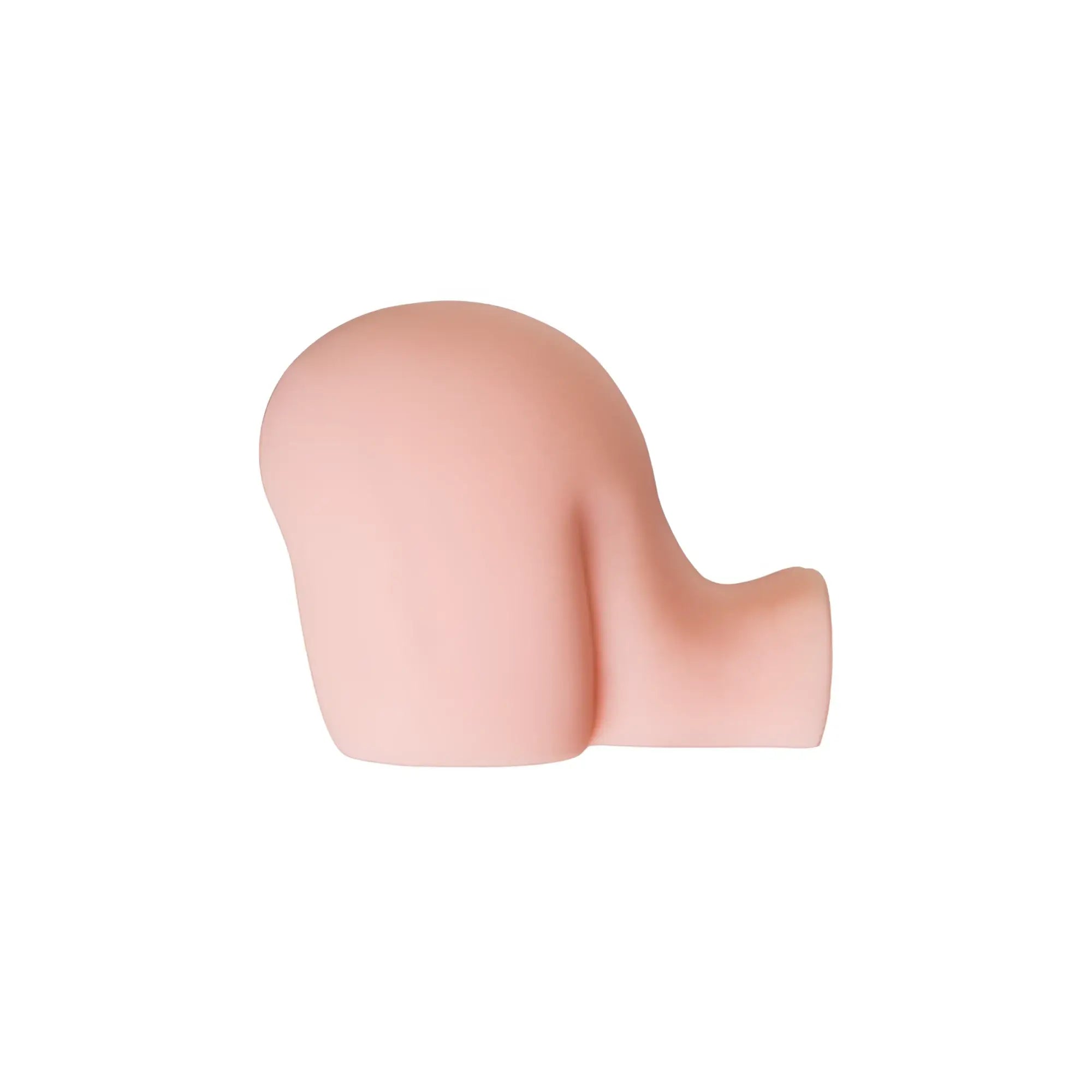 Pink silicone anal plug from juicy juicy butt masturbator giovanna designed for comfortable pleasure use