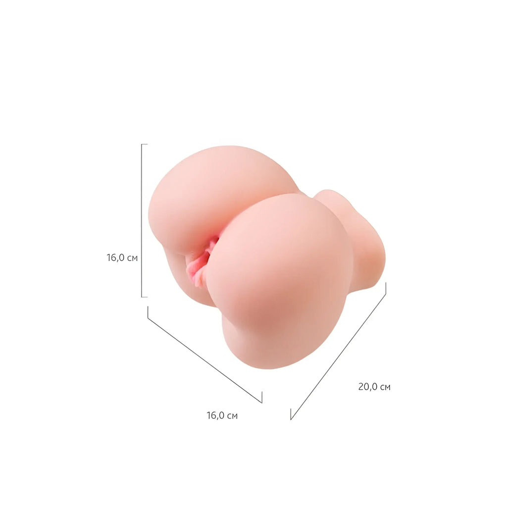 Pink silicone butt plug back side with small pink opening for juic y juicy butt masturbator giovanna