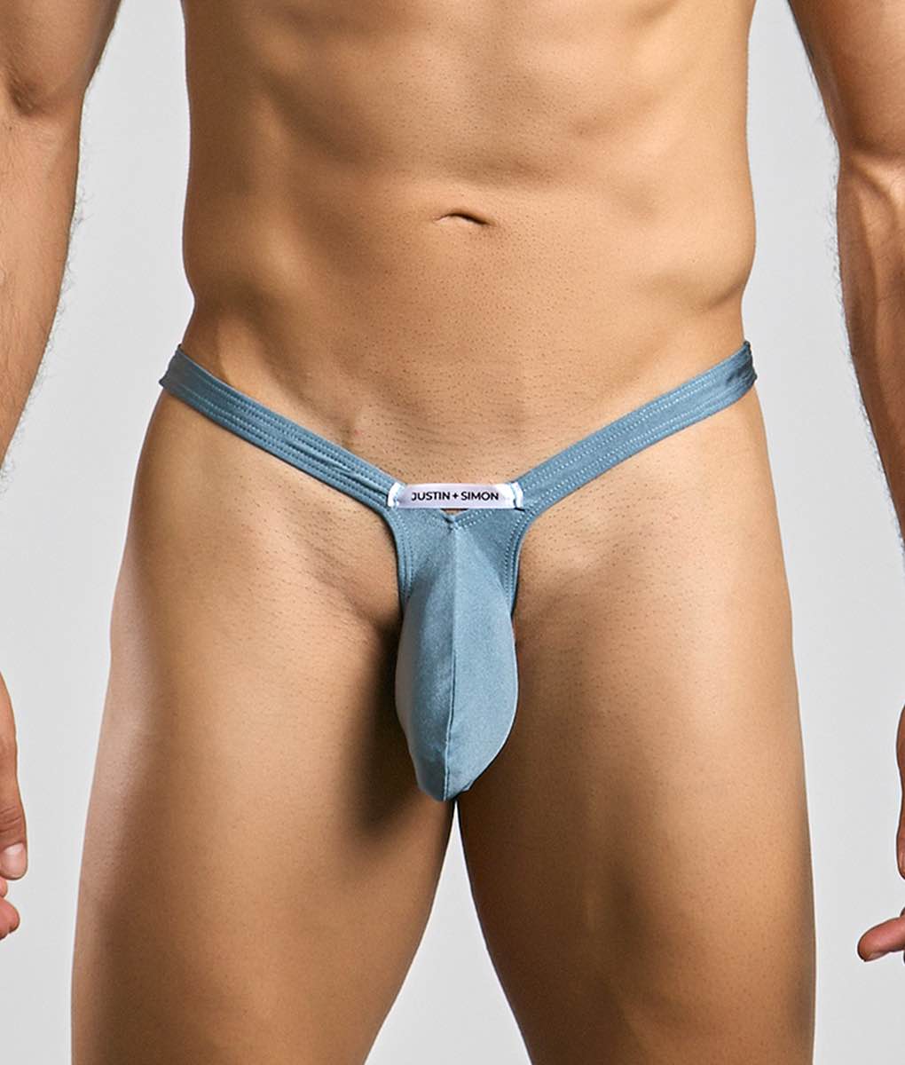 Justin + Simon XSJBU02 Men's Bulge Thong