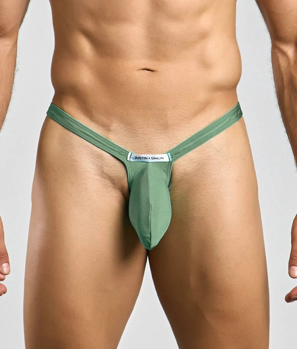 Justin + Simon XSJBU02 Men's Bulge Thong