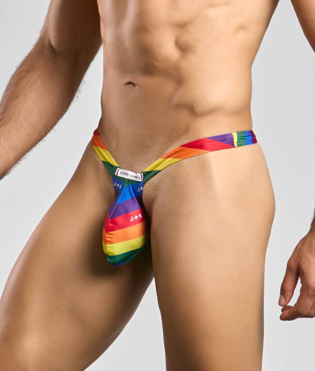 Justin + Simon XSJBU02 Men's Bulge Thong