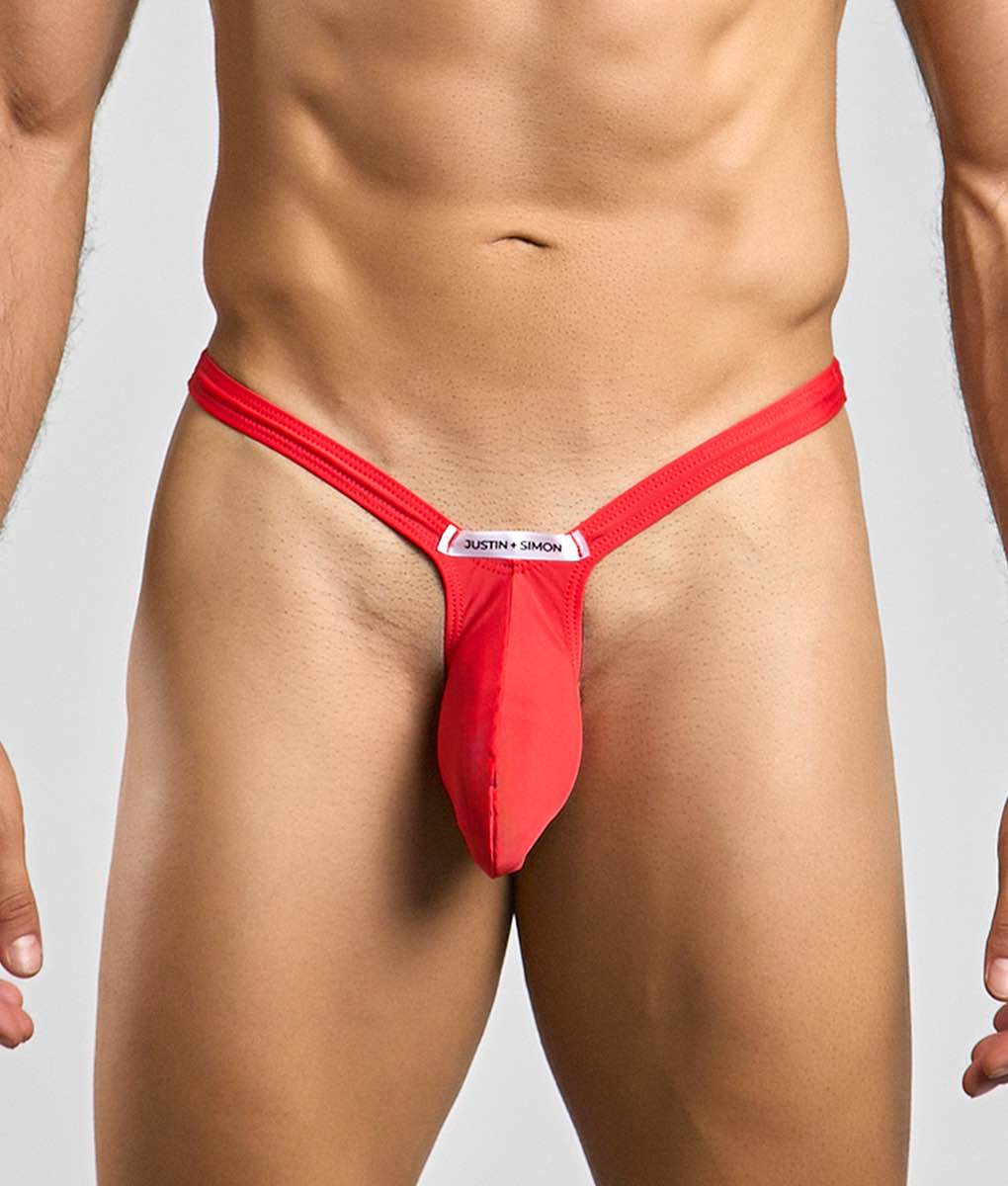 Justin + Simon XSJBU02 Men's Bulge Thong