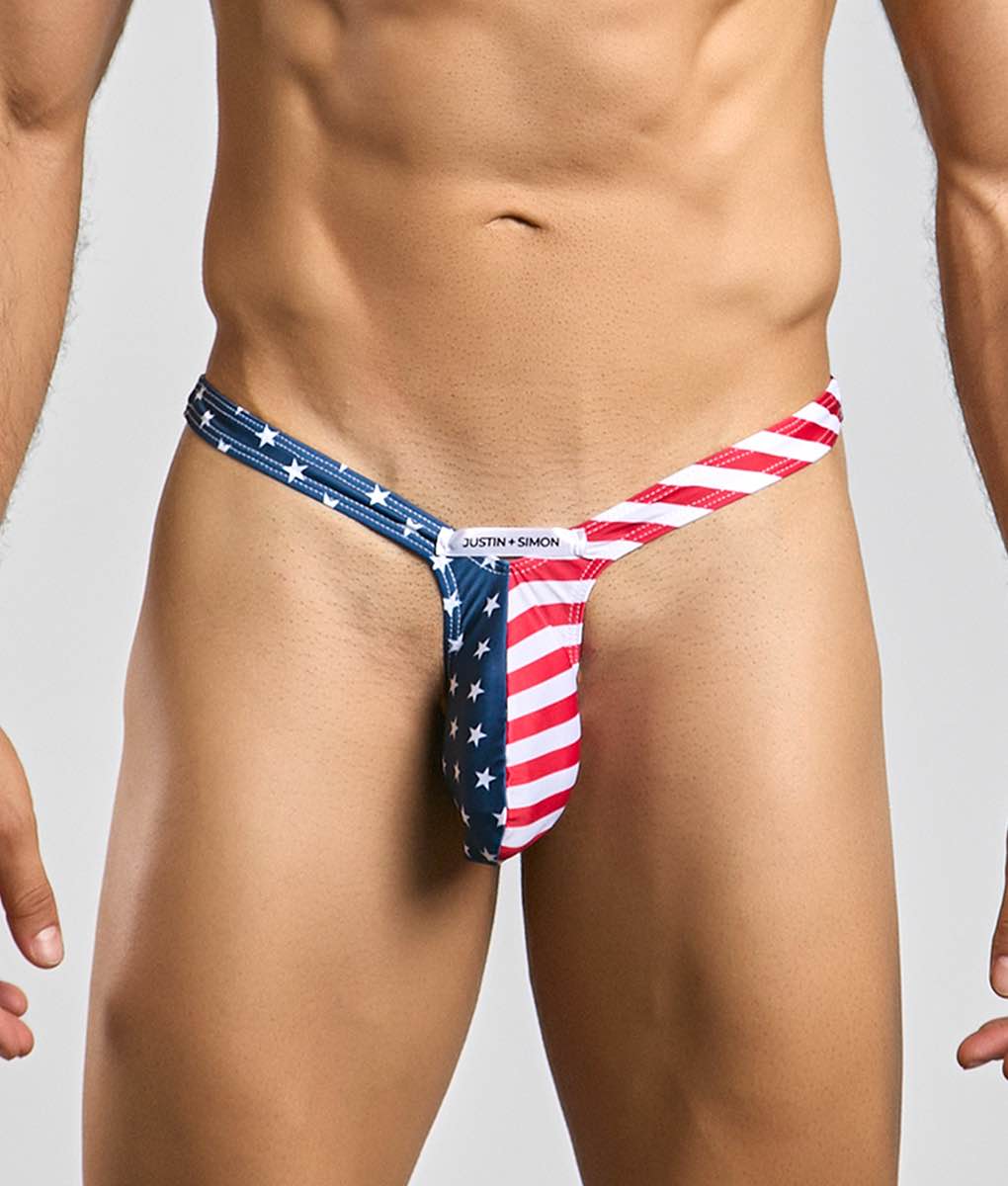 Justin + Simon XSJBU02 Men's Bulge Thong