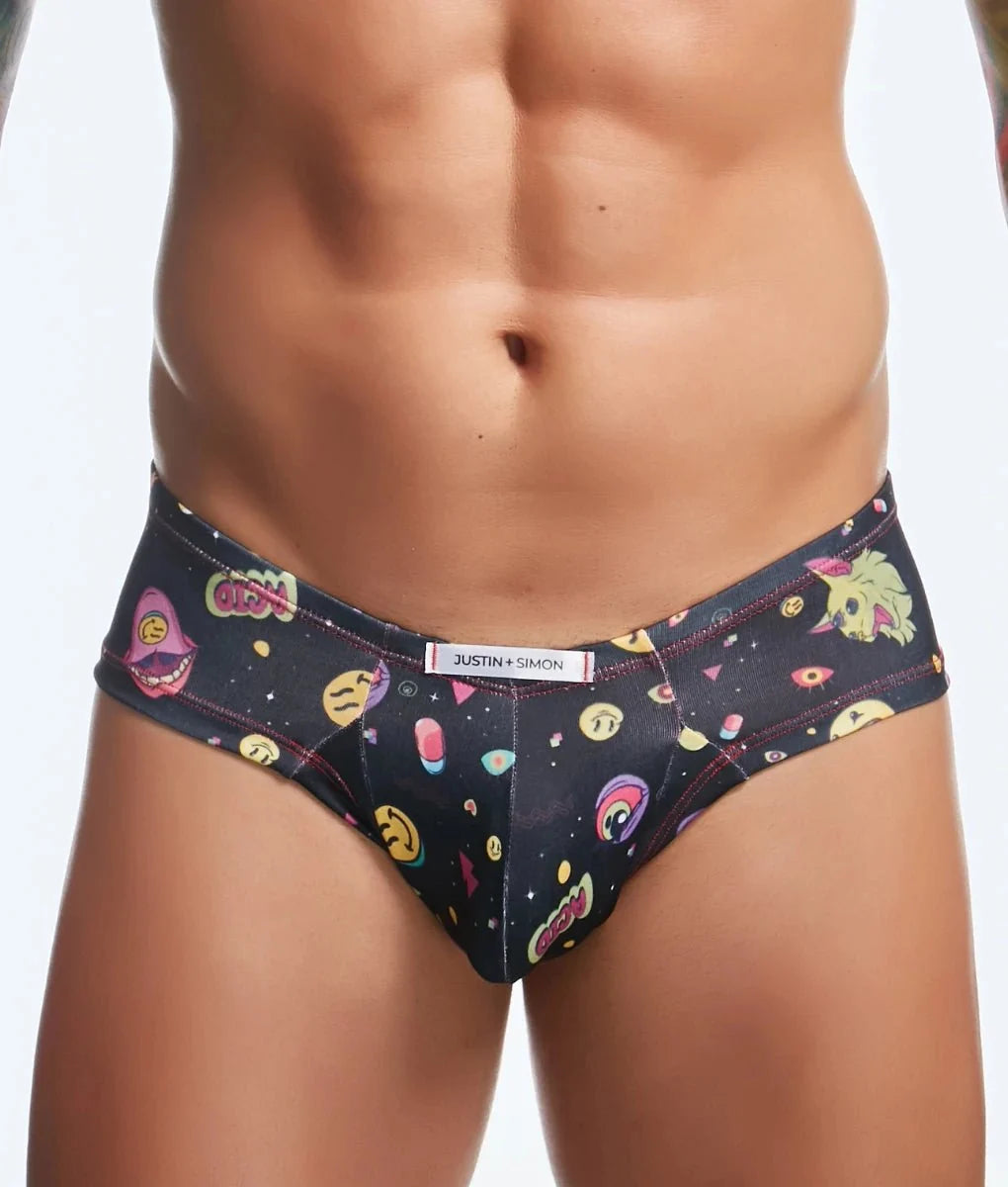 Justin + Simon XSJ22 Men's Cheek Fun Prints