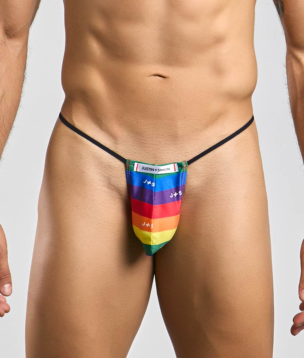 Justin + Simon XSJ02 Men's Classic G-String Bulge